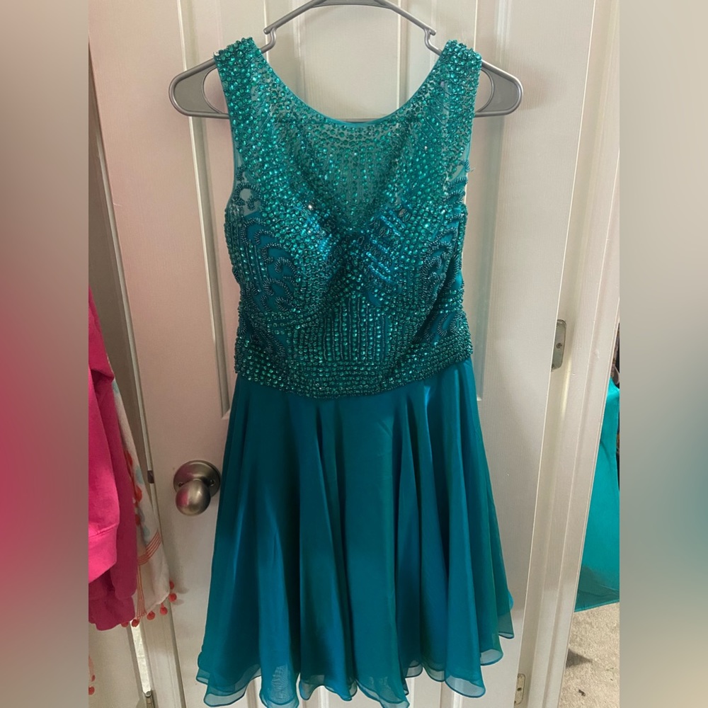 Size 12 Sherri Hill brand new with tags however missing a few stones !